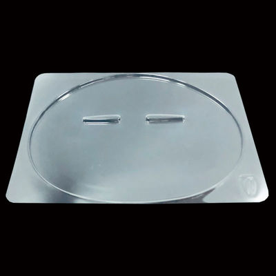 SH-0128 Embalagem em plástico PET transparente para produtos de cuidados com a pele