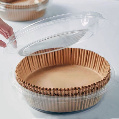 Dimensão personalizada Blister Clear PET Clamshell para Air Fryer Papel Alumínio Foil Bowls