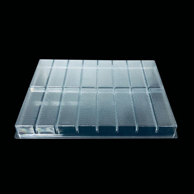 Embalagem em bolhas de PET transparente para bandeja de cubos de gelo Caixa de plástico resistente ao frio OEM Bloco de gelo