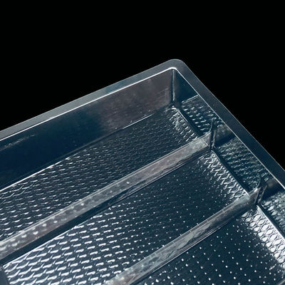 Embalagem em bolhas de PET transparente para bandeja de cubos de gelo Caixa de plástico resistente ao frio OEM Bloco de gelo