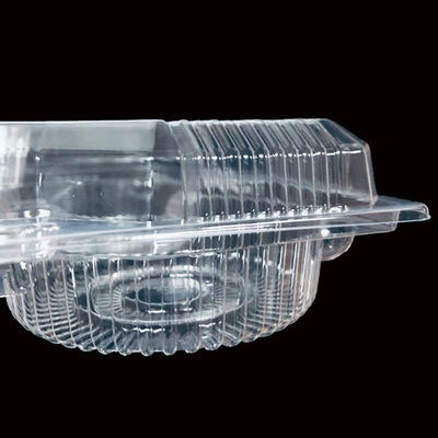 SH-0058 Embalagens PET transparentes de qualidade alimentar descartáveis para bolo de tartes de ovo