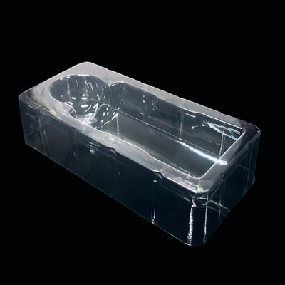Tela de bolhas de PET transparente personalizada para frasco de loção Tela de inserção Tela moldada personalizada