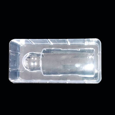 Tela de bolhas de PET transparente personalizada para frasco de loção Tela de inserção Tela moldada personalizada
