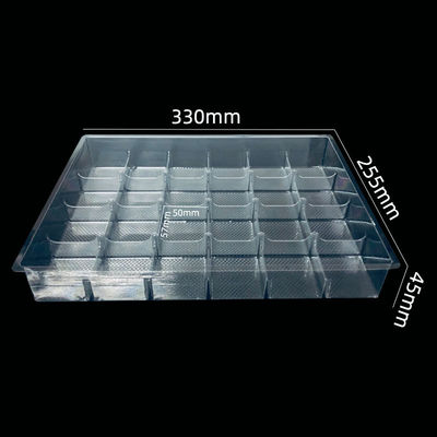 Área de produção 39000m2 Embalagens de formação a vácuo PET transparente personalizadas para blocos de gelo de cubos de gelo