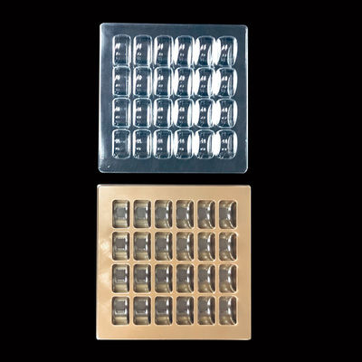 Caixa de plástico Blister Tray com tampa para macarrão biscoitos doces e certificado ISO9001