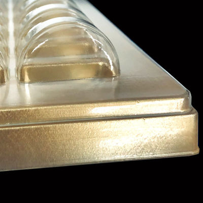 Caixa de plástico Blister Tray com tampa para macarrão biscoitos doces e certificado ISO9001