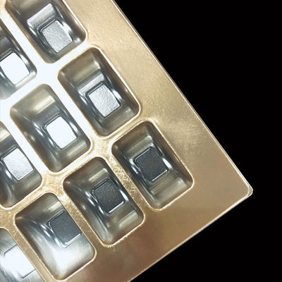 Caixa de plástico Blister Tray com tampa para macarrão biscoitos doces e certificado ISO9001