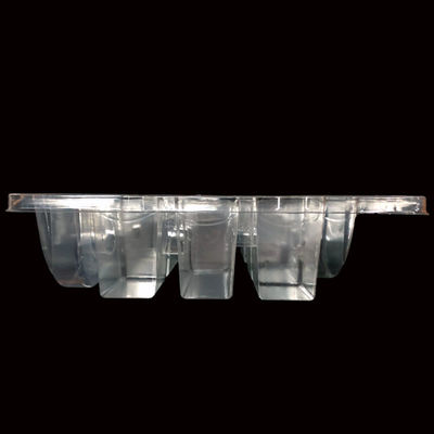 Caixa de bolhas de PET transparente para componentes de material de embalagem de plástico reciclável