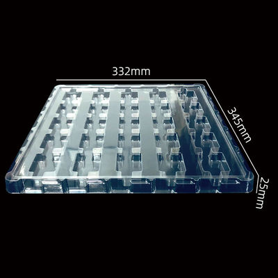 Tela de bolhas de plástico para componentes de semicondutores personalizada