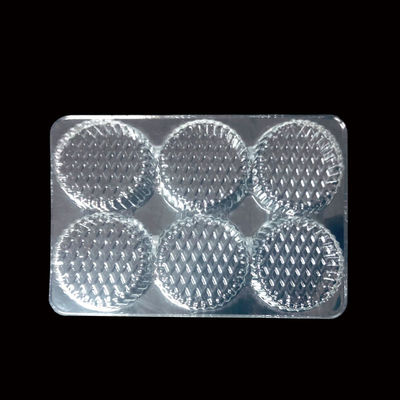 Classe Alimentar Transparente PET Blister Insert Tray para Mochi Pastelaria Bolos Muffins Padaria