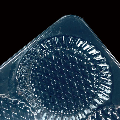 Classe Alimentar Transparente PET Blister Insert Tray para Mochi Pastelaria Bolos Muffins Padaria