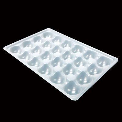 OEM ODM Blister Natural Branco de PP para Bolas de Polvo Bolas de Carne Espessura 0,2-2,0 mm