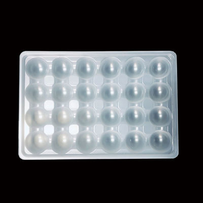 OEM ODM Blister Natural Branco de PP para Bolas de Polvo Bolas de Carne Espessura 0,2-2,0 mm