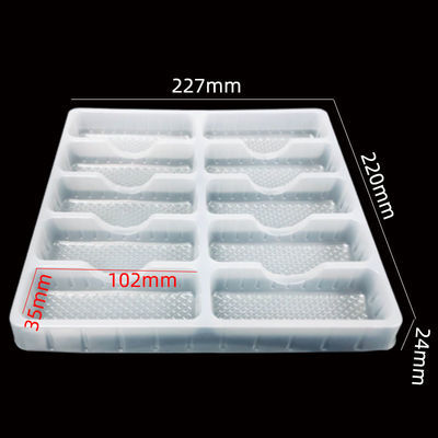 OEM Branco Natural de Grau de Alimentos PP Blister Insert Tray para Biscoitos Pasteleria Bolos HN-0017