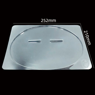 SH-0128 Embalagem em plástico PET transparente para produtos de cuidados com a pele