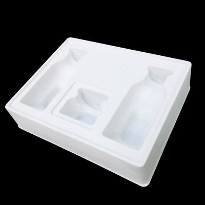 PS Velvet Cosmetic Insert Tray para kit de cuidados com a pele de 3 peças Material de qualidade industrial