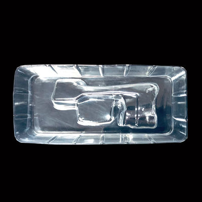 Tela de inserção de bolhas de PET transparente personalizada para ferramentas de maquiagem de frasco de pó de unhas de cromo