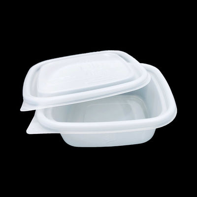 Recipiente de plástico de qualidade alimentar adaptado ao microondas para sopa deli