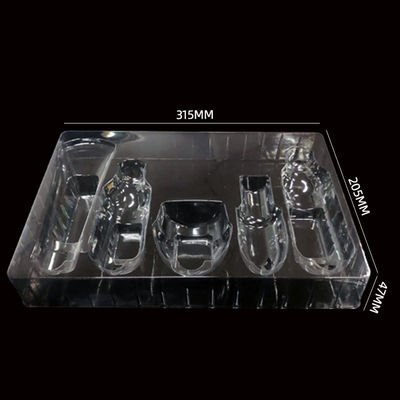 Embalagem de bolhas PET transparentes descartáveis para loção de creme facial com óleo essencial SH-0013