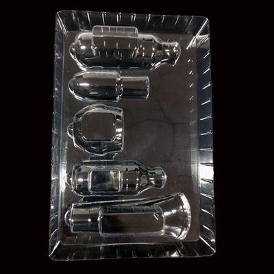 Embalagem de bolhas PET transparentes descartáveis para loção de creme facial com óleo essencial SH-0013