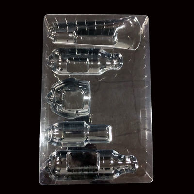 Embalagem de bolhas PET transparentes descartáveis para loção de creme facial com óleo essencial SH-0013