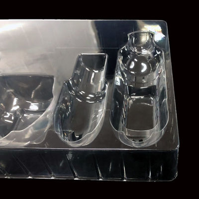 Embalagem de bolhas PET transparentes descartáveis para loção de creme facial com óleo essencial SH-0013