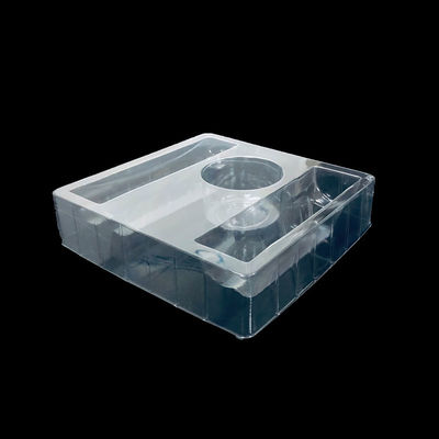 Embalagem cosmética de forma e tamanho personalizáveis Caixa de bolhas PET transparente para cuidados com a pele Kit
