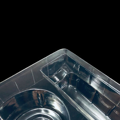 Embalagem cosmética de forma e tamanho personalizáveis Caixa de bolhas PET transparente para cuidados com a pele Kit