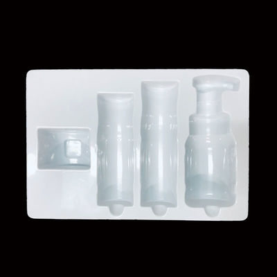 Caixinha de plástico de luxo personalizada de cosméticos industriais para SH-0126 PET Blister Insert Tray