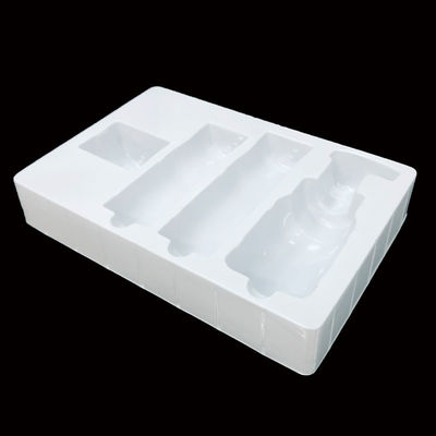 Caixinha de plástico de luxo personalizada de cosméticos industriais para SH-0126 PET Blister Insert Tray