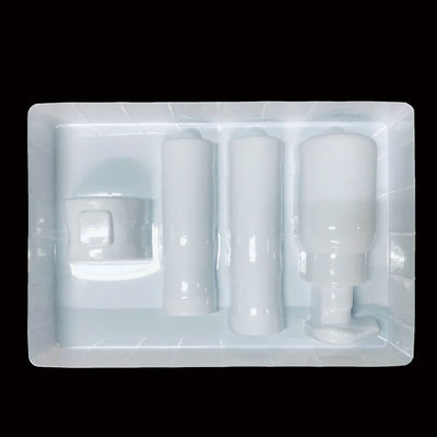 Caixinha de plástico de luxo personalizada de cosméticos industriais para SH-0126 PET Blister Insert Tray