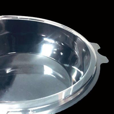 Dimensão personalizada Blister Clear PET Clamshell para Air Fryer Papel Alumínio Foil Bowls