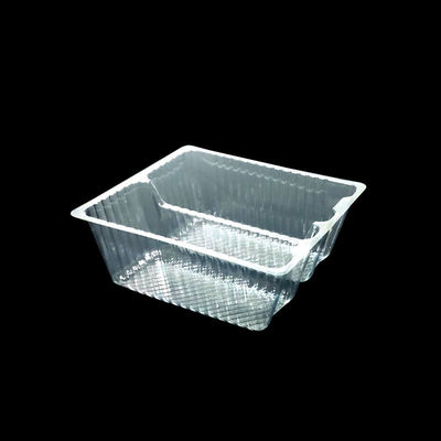 Embalagens de alimentos personalizadas Placa de inserção de bolhas PET transparente para batatas fritas batatas fritas