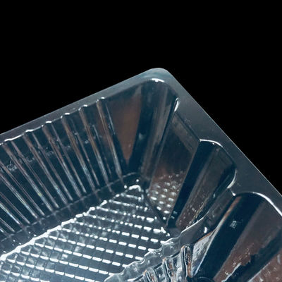 Embalagens de alimentos personalizadas Placa de inserção de bolhas PET transparente para batatas fritas batatas fritas