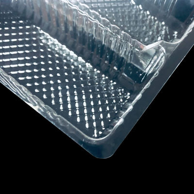 Embalagens de alimentos personalizadas Placa de inserção de bolhas PET transparente para batatas fritas batatas fritas
