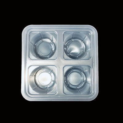 Embalagem de bolhas de PP resistente ao frio personalizada para bolas de peixe bolas de carne