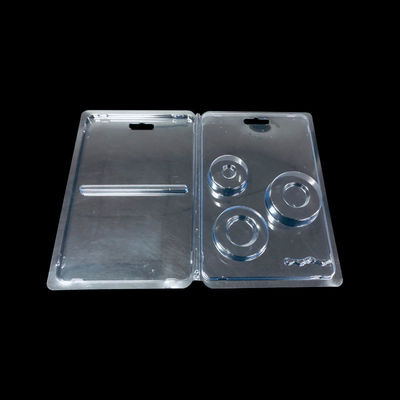 10000 MOQ em caixa dobrável de plástico PET personalizada Blister Clamshell para peças de automóveis