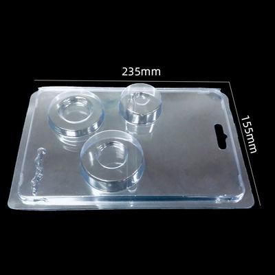 10000 MOQ em caixa dobrável de plástico PET personalizada Blister Clamshell para peças de automóveis