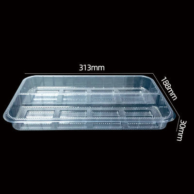 Embalagem de plástico personalizada Caixa de bolhas de PVC transparente para doces Biscoitos Confeitaria