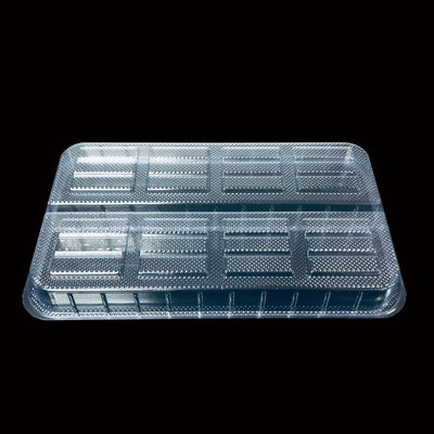 Embalagem de plástico personalizada Caixa de bolhas de PVC transparente para doces Biscoitos Confeitaria