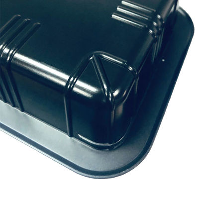 39000m2 Área de produção personalizada bandeja de bolhas de PP preto descartável
