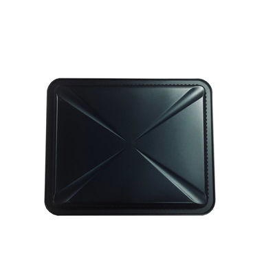 Placa de alimentação de plástico resistente ao frio Placa preta de bolhas de PP para fatias de carne de bovino
