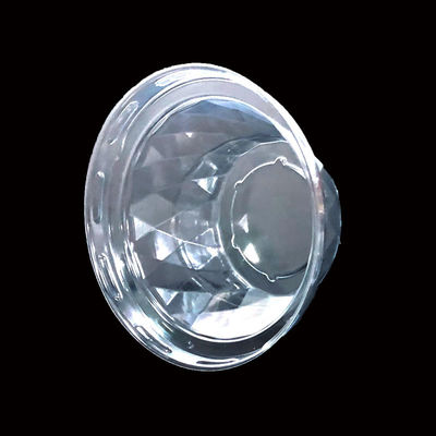 Topa de bolha PET transparente para café Boba Leite Chá Iogurte Forma de cristal personalizável