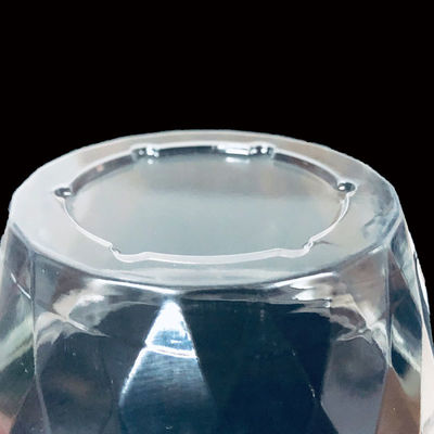 Topa de bolha PET transparente para café Boba Leite Chá Iogurte Forma de cristal personalizável