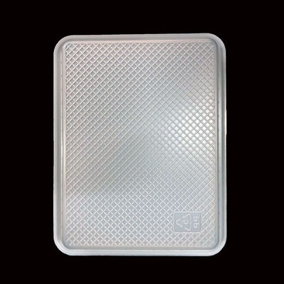 Nature White PP Blister Tray para bolo de arroz de padaria Embalagem personalizável de microondas