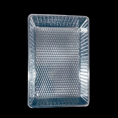 Caixas de plástico PET transparentes Blister Tray para pão Padaria Muffin Salada de bolo personalizado