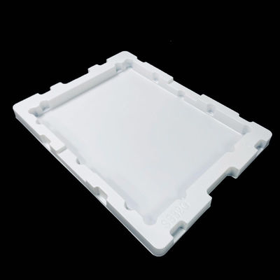 Forma e tamanho personalizáveis -Blister White PS Blister Turnover Tray para componentes eletrônicos
