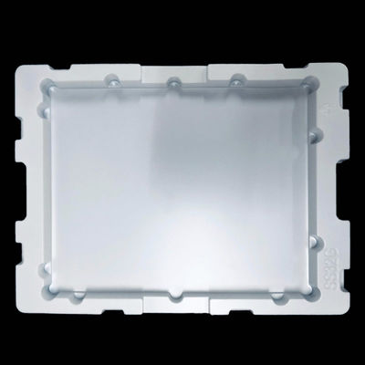 Forma e tamanho personalizáveis -Blister White PS Blister Turnover Tray para componentes eletrônicos
