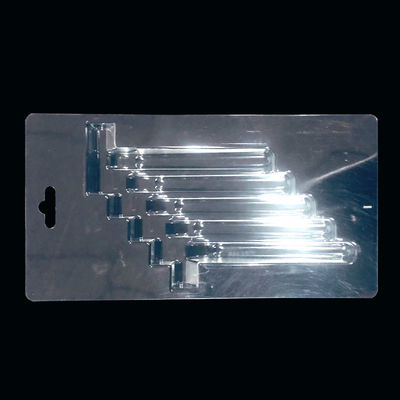 ISO9001 ISO14001 Embalagens em bolhas de PET transparente e selante para produtos de cuidados pessoais