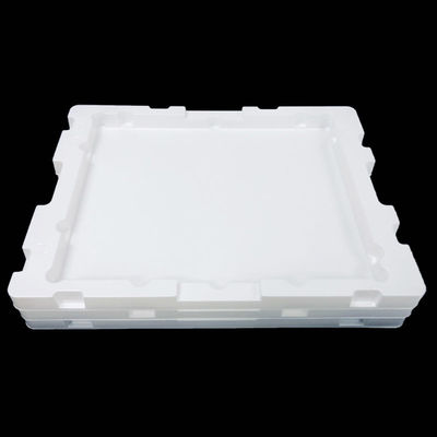 Forma e tamanho personalizáveis -Blister White PS Blister Turnover Tray para componentes eletrônicos